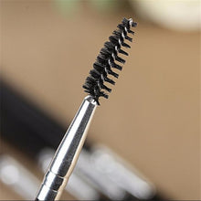 GUJHUI Professional makeup brushes Bamboo Hle Double Eyebrow Brush Eyebrow Comb Eyelashes make up brushes cosmetics ILML