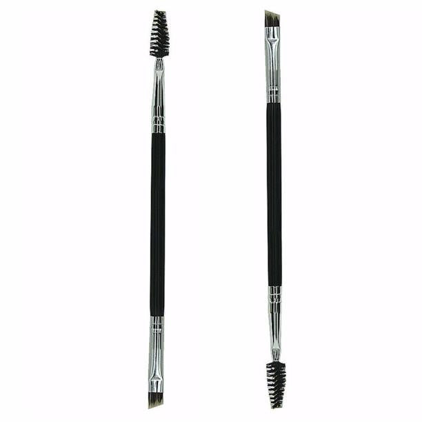 GUJHUI Professional makeup brushes Bamboo Hle Double Eyebrow Brush Eyebrow Comb Eyelashes make up brushes cosmetics ILML