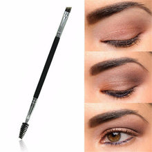 GUJHUI Professional makeup brushes Bamboo Hle Double Eyebrow Brush Eyebrow Comb Eyelashes make up brushes cosmetics ILML