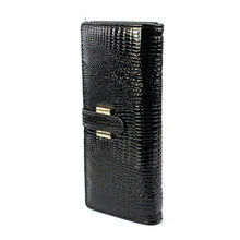 Korean Crocodile Pattern Long Leather Women's Top Grade Wallet Ladies Purse ILML