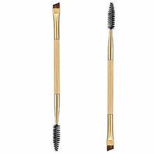 Pro Makeup Bamboo Hle Double Eyebrow Brush Eyebrow Comb Cosmetics Concealer tools Best sold ILML