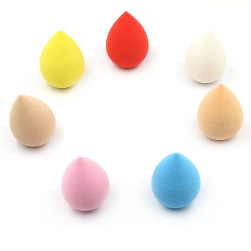 Rom color Sponges Cute Water Drop Shape Great Sponge Blender Makeup Foundation Smooth Sponge ILML