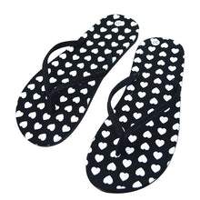 Love Heart Flat Slippers Beach Slippers Massage Slippers ILML