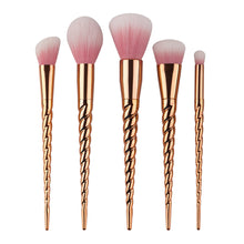 3pcs 5pcs GUJHUI Professional makeup brushes Eyeshadow eyebrow Contour make up brushes Powder Foundation brush cosmetic ILML