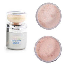 2 in1 Bare Facial Compact Skin Make up Loose Mineral Powder Sponge Puff 18g 3 Colors ILML