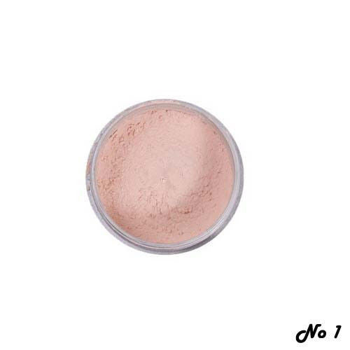 2 in1 Bare Facial Compact Skin Make up Loose Mineral Powder Sponge Puff 18g 3 Colors ILML