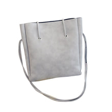 2 pcs Bag Vintage Leather Crossbody Shoulder Shoulder Bags Clutch Bag women messenger bags Ladies Tote ILML