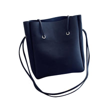 2 pcs Bag Vintage Leather Crossbody Shoulder Shoulder Bags Clutch Bag women messenger bags Ladies Tote ILML