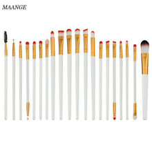 20 Pcs MAANGE makeup brushes professional Eyeliner Eyeshadow Brush Lip Foundation Concealer make up brushes maquillage ILML