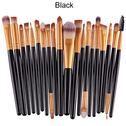 20 pcs GUJHUI Makeup brushes Professional brochas maquillaje cosmetics make up brushes eyebrow Concealer brush Tools ILML