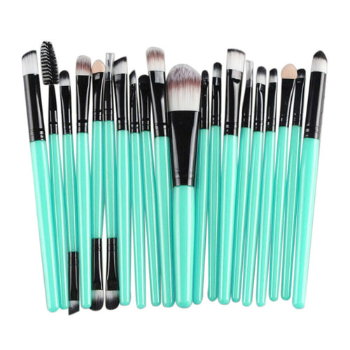 20 pcs Makeup brushes Pro hair eyebrow foundation brush pen cleaner Cosmetic maquiagem make up brush Blusher cosmetics ILML