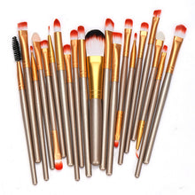 20 pcs Makeup brushes Pro hair eyebrow foundation brush pen cleaner Cosmetic maquiagem make up brush Blusher cosmetics ILML