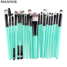 20 pcs Makeup brushes Pro hair eyebrow foundation brush pen cleaner Cosmetic maquiagem make up brush Blusher cosmetics ILML