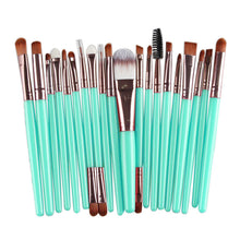 20 pcs Makeup brushes Pro hair eyebrow foundation brush pen cleaner Cosmetic maquiagem make up brush Blusher cosmetics ILML