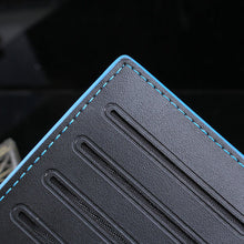 Goforward Men Long section Business Leather Wallet Card Holder Coin Wallet Purse For Sales ILML