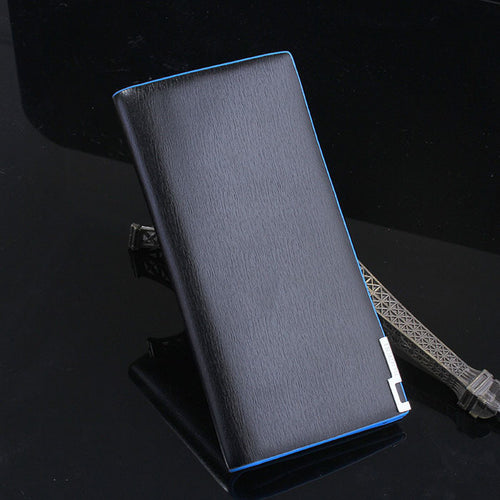 Goforward Men Long section Business Leather Wallet Card Holder Coin Wallet Purse For Sales ILML