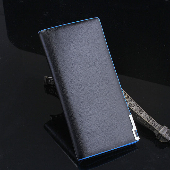 Goforward Men Long section Business Leather Wallet Card Holder Coin Wallet Purse For Sales ILML