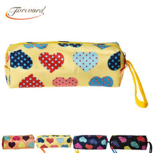 18*4*6cm Mini Portable Heart Square Satin Multicolor Travel Cosmetic Bag Make Up Pouch Bag Clutch Hbag Casual Purse ILML