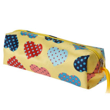 18*4*6cm Mini Portable Heart Square Satin Multicolor Travel Cosmetic Bag Make Up Pouch Bag Clutch Hbag Casual Purse ILML