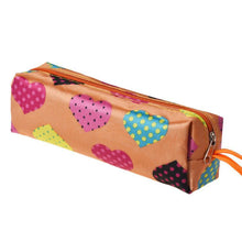 18*4*6cm Mini Portable Heart Square Satin Multicolor Travel Cosmetic Bag Make Up Pouch Bag Clutch Hbag Casual Purse ILML