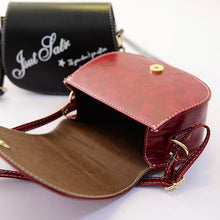 Retro PU Leather Mini Small Adjustable Hasp Shoulder Bag Hbag Letter Solid Packet  ILML