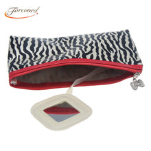 Leopard Zebra Pattern Cosmetic Makeup Portable Storage Bags Pen Pencil Pouch Cases  ILML