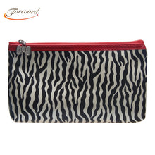 Leopard Zebra Pattern Cosmetic Makeup Portable Storage Bags Pen Pencil Pouch Cases  ILML