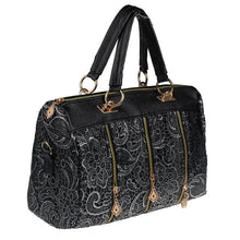 Luxury Women Leather Tote Clutch Shoulder Lace Hbag Gold Silver Color Bag Satchel Bolsa Feminina  ILML