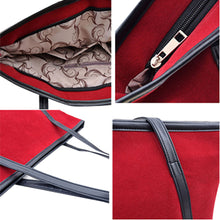 Solid Simple Leather Suede Larger Capacity Women Bag Messenger  ILML