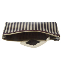 Stripe Pattern Cosmetic Makeup Portable Storage Bags Pen Pencil Pouch Cases  ILML