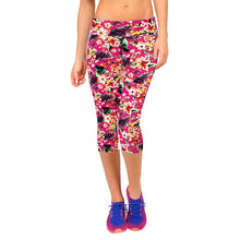 High Waist Casual Pants Women Geometric Printed Stretch Cropped Leggings Femme Feminino Slim pants ILML