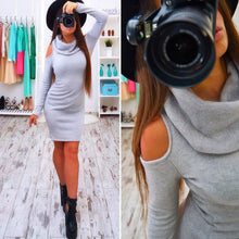 Bow Long Sleeve Straplesidi Women Sexy Club Sheath Bodycon Wool Dress Red Green Elastic Elegant Party Dresses ILML