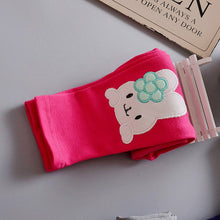 Toddler Baby Girls Kids Skinny Pants Cute Elephant Rabbit Bowknot Print Stretchy Children Warm Leggings ILML
