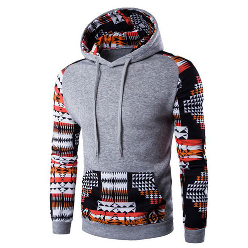 Bohemia Retro Outwear clothing Long Sleeve Hooded Sweatshirt man bomber jacket Men's jacket jaqueta plus size ILML