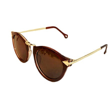 Brand Designer Trend Leopard Sunglasses For Women Men Round Retro Sun Glasses ILML