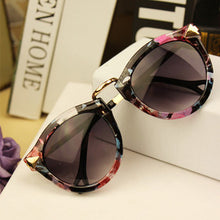 Brand Designer Trend Leopard Sunglasses For Women Men Round Retro Sun Glasses ILML