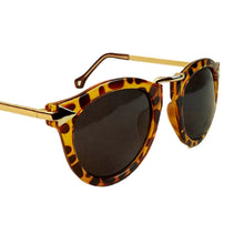 Brand Designer Trend Leopard Sunglasses For Women Men Round Retro Sun Glasses ILML