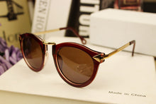 Brand Designer Trend Leopard Sunglasses For Women Men Round Retro Sun Glasses ILML