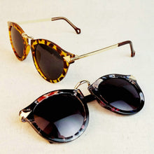 Brand Designer Trend Leopard Sunglasses For Women Men Round Retro Sun Glasses ILML