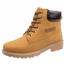 CLASSIC Men Ankle Boots Warm Nubuck leather ankle snow Martin Boots Men Shoes ILML