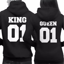 Couple Men KING 01 Letter jacket Men's Warm Up Hooded Hoodies Sweatshirt Fit Coats Tops Outwear  ILML