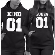Couple Men KING 01 Letter jacket Men's Warm Up Hooded Hoodies Sweatshirt Fit Coats Tops Outwear  ILML
