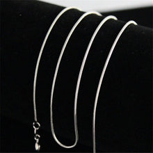 Delicate Silver Jewelry 1618202224 inch Mens Womens Snake Wild Classic Torques Necklace Wild  ILML