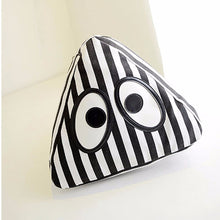 Eye stripe triangle Pettern Backpacks Women Canvas small School Bag Travel Backpack Shoulder Rucksack Mochila Mujeres ILML
