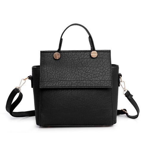 Famous Women Messenger Bags Rivet Leather Shoulder Bag Rivet Crossbody Hbag big Tote Women's Bolsas ILML