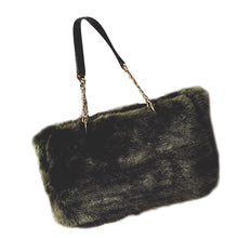 FamousSynthesic Fur Plush Women messenger bags hbags designer Crossbody Shoulder bag bolsa Tote ILML