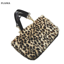 FamousSynthesic Fur Plush Women messenger bags hbags designer Crossbody Shoulder bag bolsa Tote ILML