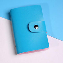 Credit Card Holder Wallet Bag Case Women Men Leather ID Business Cards holder Package Purse Bags cover case ILML