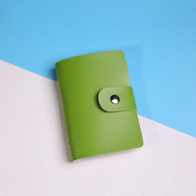 Credit Card Holder Wallet Bag Case Women Men Leather ID Business Cards holder Package Purse Bags cover case ILML