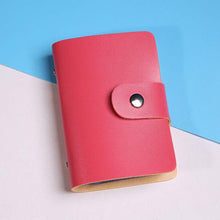 Credit Card Holder Wallet Bag Case Women Men Leather ID Business Cards holder Package Purse Bags cover case ILML